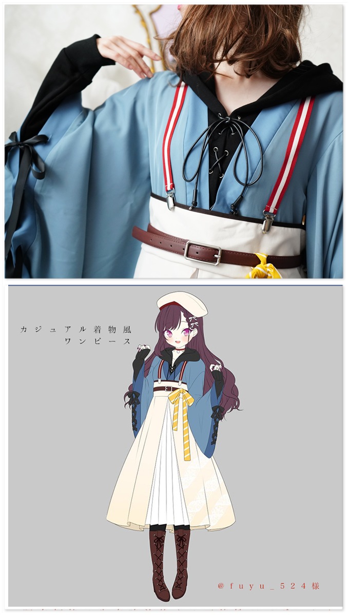 超歓迎 全部選べる福袋特設会場 ワンピース ミディアム丈 着物風 和洋折衷 お客様designコンテスト作品 Favoriteオリジナル レースアップ袖のカジュアル着物風ワンピース 年4月下旬 初回限定 Www Toyotires Ca