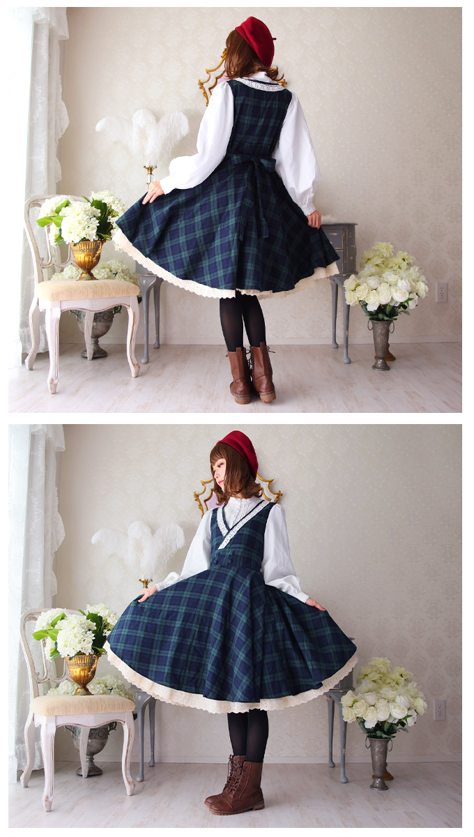 着物風 大きいサイズ Ll ワンピース シンプル ドッキングワンピース Ll チェック Favoriteオリジナル 和洋折衷 着物風 ドッキングチェック柄ワンピース ワンピース 年7月新作下旬 シンプル ハイウェスト ワンピース専門店 ｆavorite大きいサイズ ワンピース