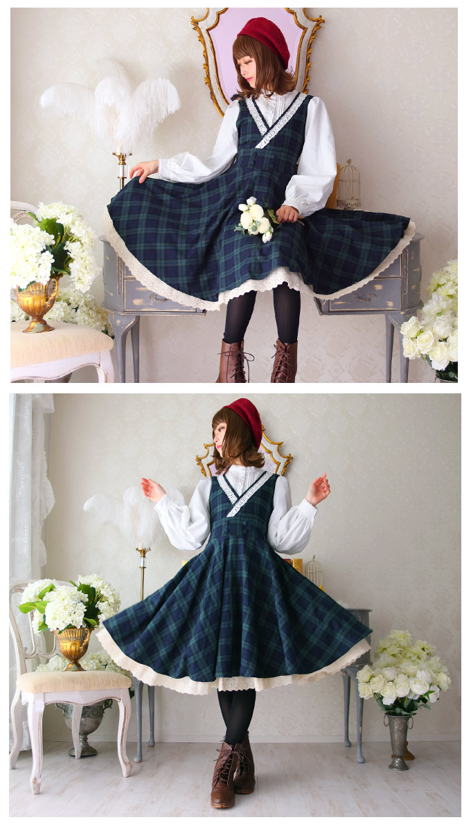 着物風 大きいサイズ Ll ワンピース シンプル ドッキングワンピース Ll チェック Favoriteオリジナル 和洋折衷 着物風 ドッキングチェック柄ワンピース ワンピース 年7月新作下旬 シンプル ハイウェスト ワンピース専門店 ｆavorite大きいサイズ ワンピース