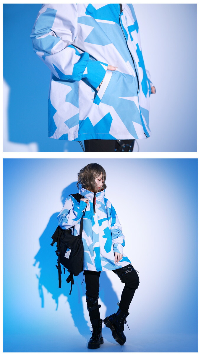 High ダブルファスナー 迷彩 Famy Favorite ユニセックス ハーフジップルック Neck マウンテンブルゾン Favoriteオリジナル Famyさんデザインコラボ企画 ワンピース専門店 迷彩 その他 ブルゾン ハーフジップルック ダブルファスナー 迷彩 新作予約 7月上旬頃順次