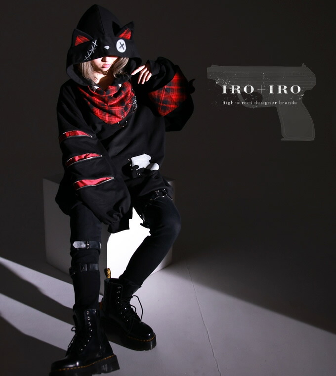 パーカー ユニセックス アニマル ネコ ねこ 猫 ギャング パンク Favoriteオリジナル ギャングアニマルのパンクパーカー ねこ 21年3月新作中旬 新作予約 7月中旬頃順次発送予定 Paigebird Com