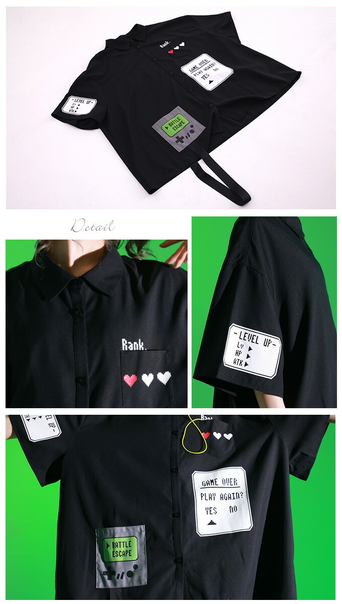 シャツ 半袖 ユニセックス ビッグシルエット ゲーム ゲーム画面 ドット絵 Rpg Favoriteオリジナル ゲーム画面風 ドット絵プリントのrpgシャツ Iro Iro Mavipconstrutora Com Br