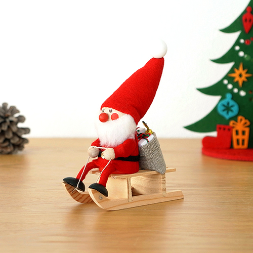 【今季販売終了】 ノルディカニッセ そりに乗ったサンタ NORDIKA nisse クリスマス クリスマス雑貨 木製人形 人形 北欧 北欧雑貨 北欧インテリア NRD120072