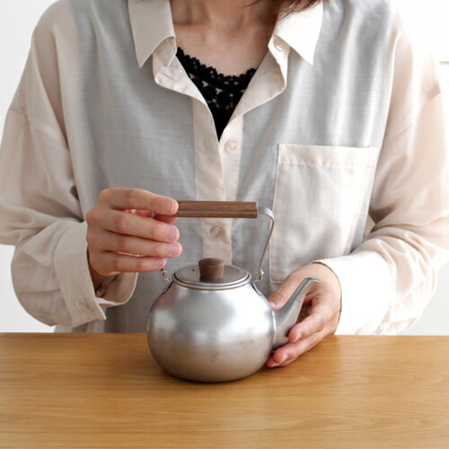 宮崎製作所 急須 大 茶こし Miyaco ミヤコ 茶き ざらめ急須 くろいろ急須 ステンレス 天然木 燕 日本製 septicin Com