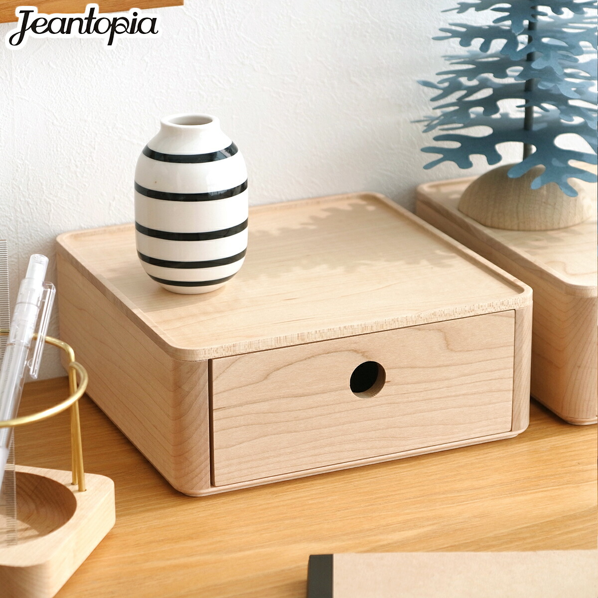 楽天市場】Gudee ディスクトップ 2引出し棚 REE Desktop 2-Drawer