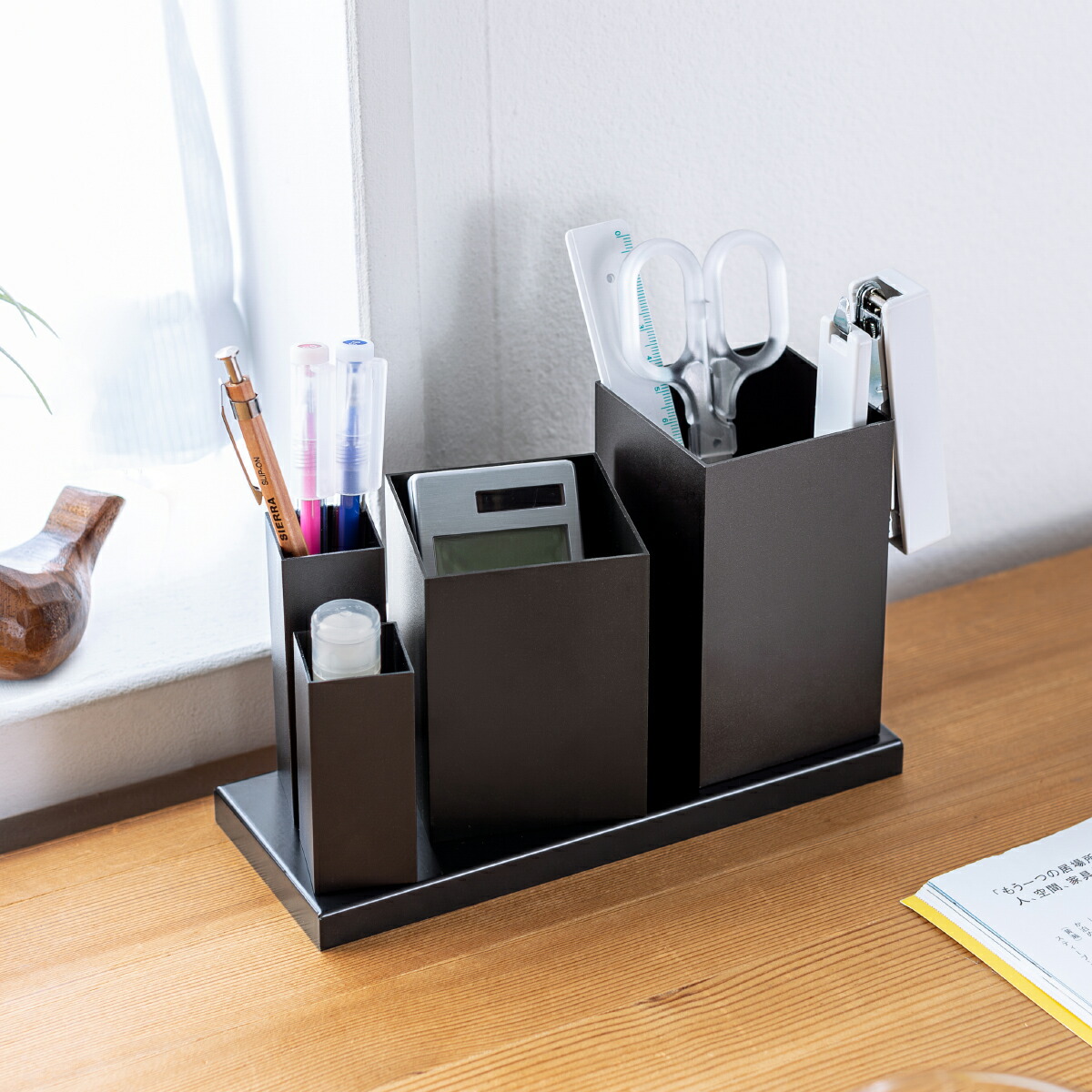 MagEasy デスクオーガナイザー 磁気収納スタンド 卓上収納 クリップボード バインダー 磁気モジュール 小物収納 便利 机上用 小物入