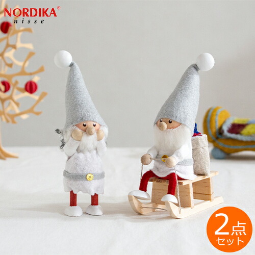 楽天市場】【今季完売】ノルディカニッセ そりに乗ったサンタ ＋