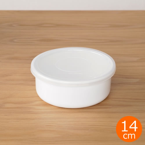 楽天市場】野田琺瑯 保存容器 ラウンド 16cm 丸型 シール蓋