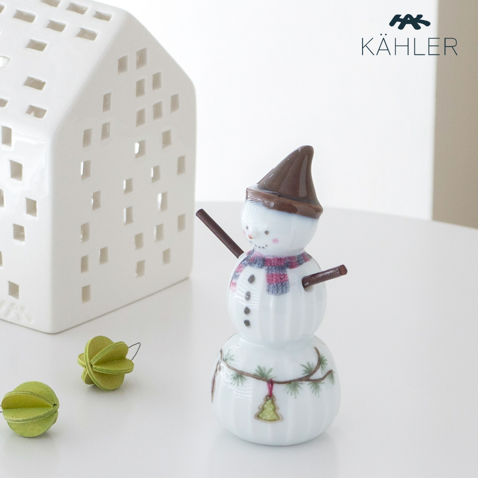 楽天市場】ケーラー ハンマースホイ クリスマス スノーガール KAHLER