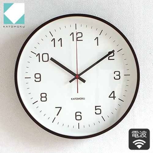 楽天市場】加藤木工 カトモク KATOMOKU muku round wall clock 7 