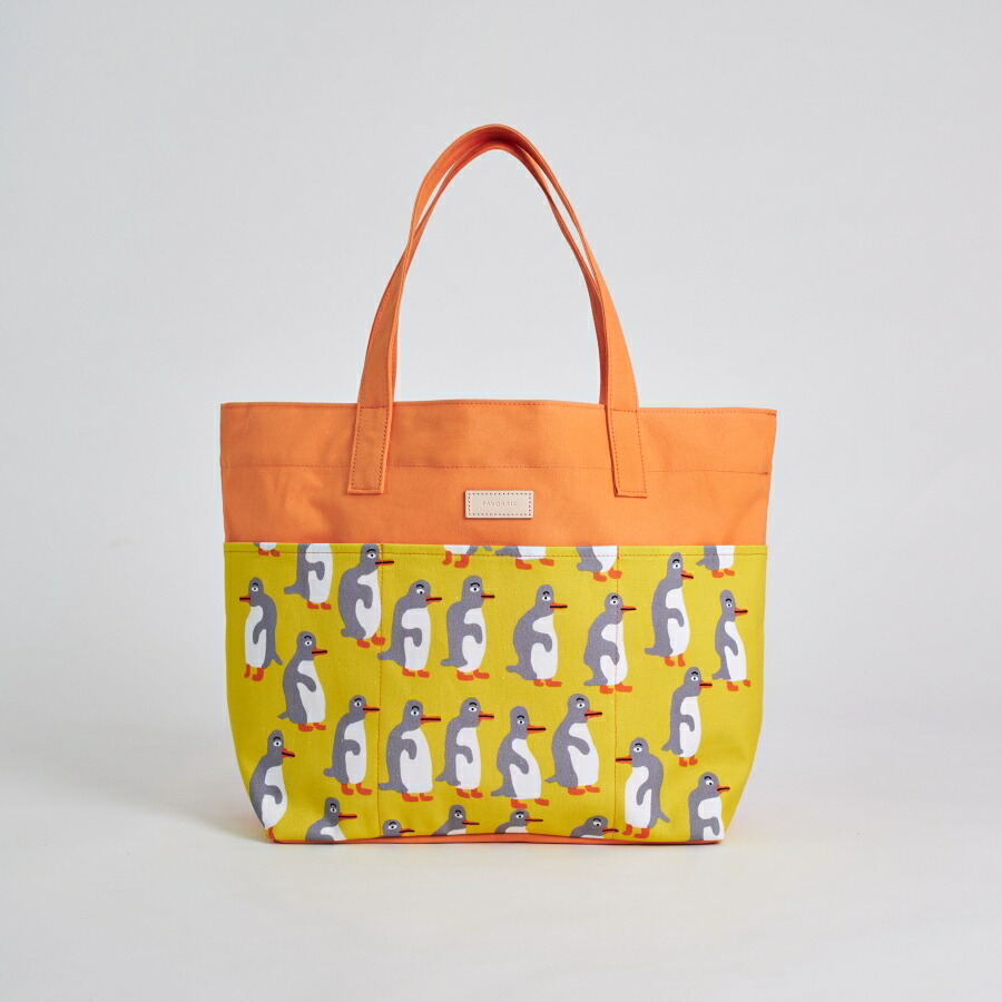 キャンバストートバッグ | ヨチヨチペンギン | HONGAMA