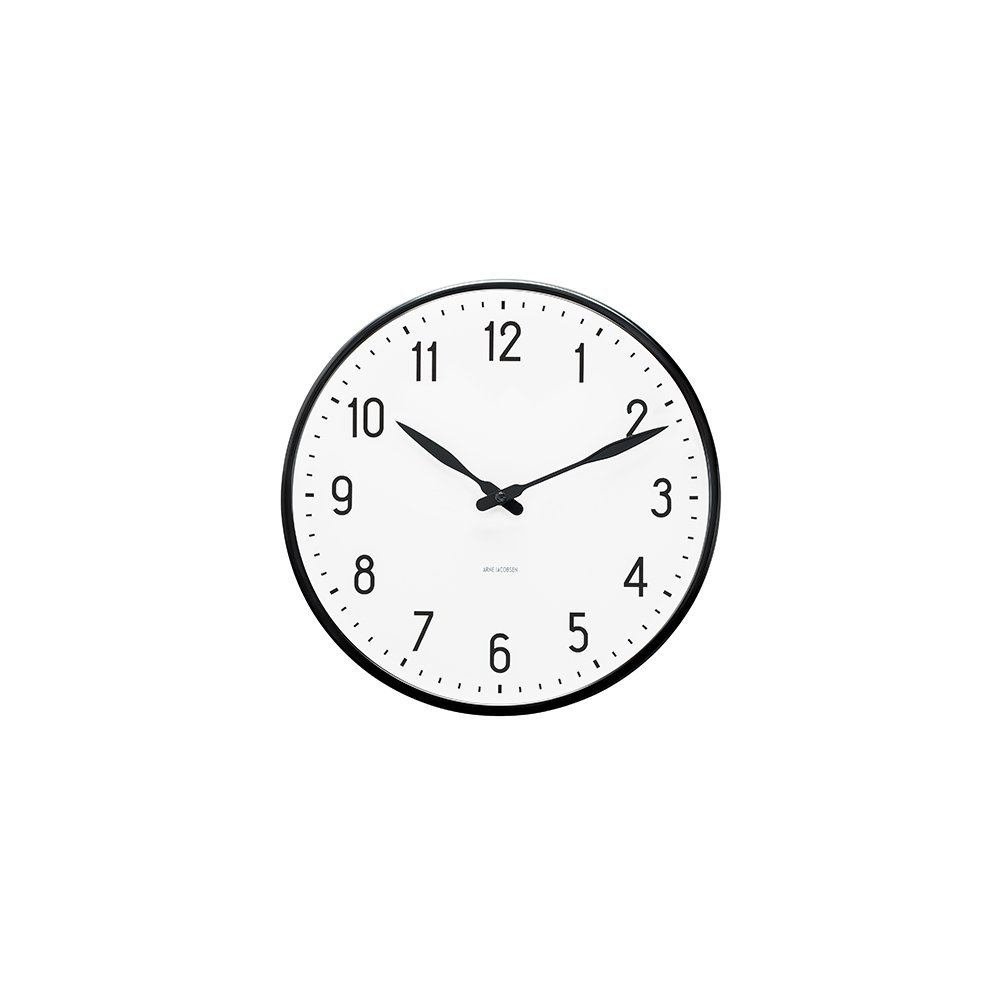 【楽天市場】アルネヤコブセン 時計 壁時計 掛け時計 ARNE JACOBSEN Wall Clock Station 43633 210mm
