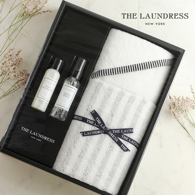 楽天市場 The Laundress ザ ランドレス オーガニックコットンタオル ファブリックケアセット Lr3080 タオル ギフト おしゃれ ブランド ギフトセット ザランドレス 内祝い Favras ファブラス 雑貨 ギフト