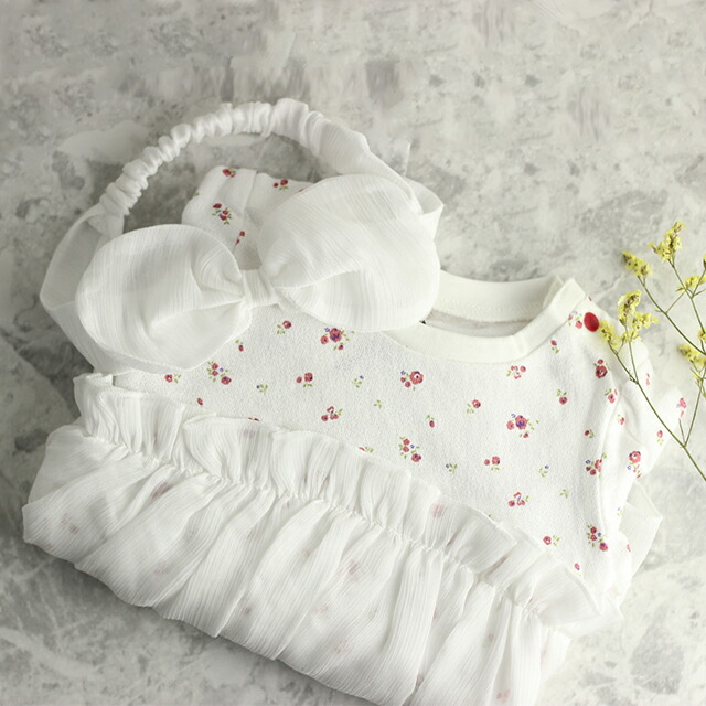 楽天市場 Mocmof ちょうちょロンパース ヘアバンドセット 622 ベビー服 女の子 70 おしゃれ ブランド 春 ワンピース 長袖 出産祝い 赤ちゃん 服 白 かわいい 女 人気 Favras ファブラス 雑貨 ギフト