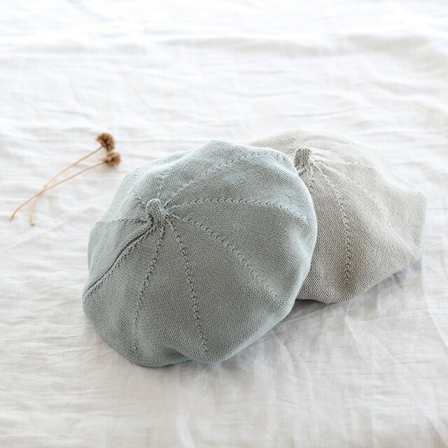 Cloudy Fine Later 女の子 ピンク ぼうし 夏 ニットベレー帽 男の子 キッズ ベビー ベレー帽 522 帽子 コットン 人気 冬 春夏