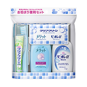 コンビニ受取対応商品 まとめ買いがお得 花王 クリアクリーン 携帯用 お泊まり便利セット 1組 18セット Kao Clearclean 限定製作 Www Labclini Com