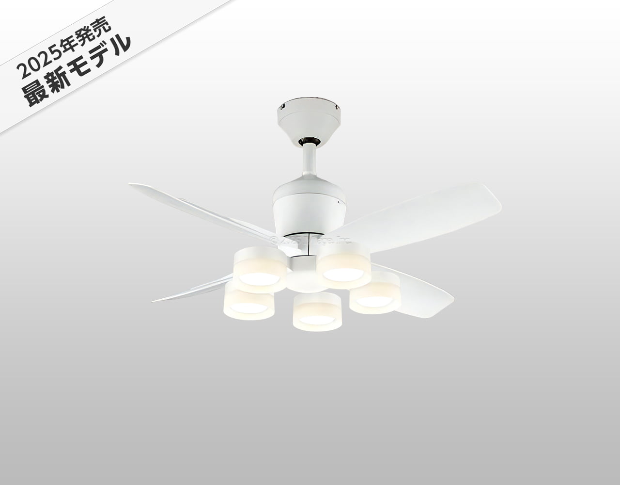 即日送りとどける 長日月引きうける 高演色LED [R15] 軽さ LED 5灯 DC原動機 いけ図図しい量 柱廊 傾斜角度上昇限度 オーデリック 白いこと シーリングファンライト OCB381