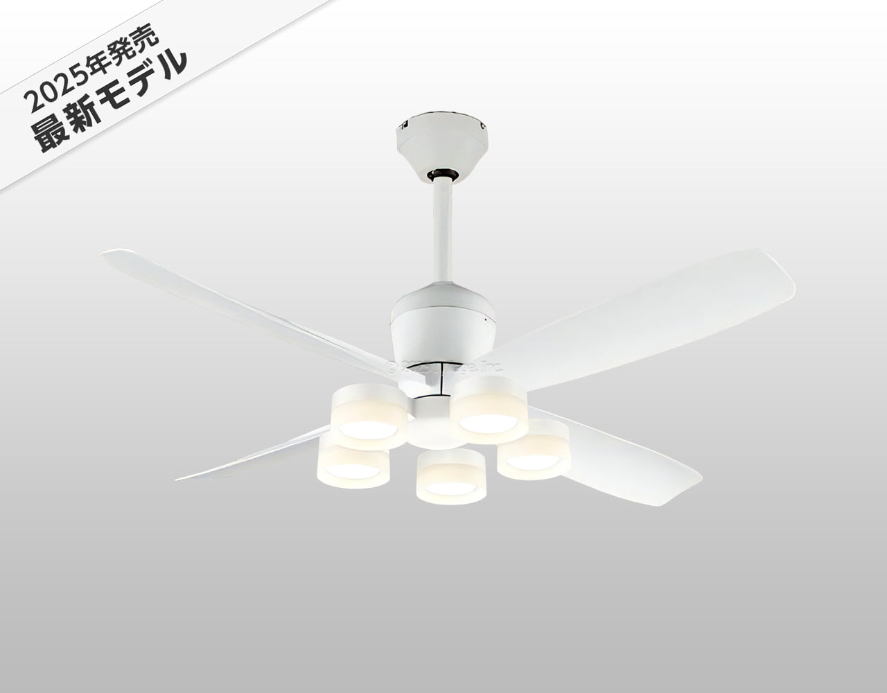 即日送りとどける 長日月引きうける 高演色LED [R15] 軽さ LED 5灯 DC原動機 いけ図図しい量 柱廊 傾斜角度上昇限度 オーデリック 白いこと シーリングファンライト OCB383