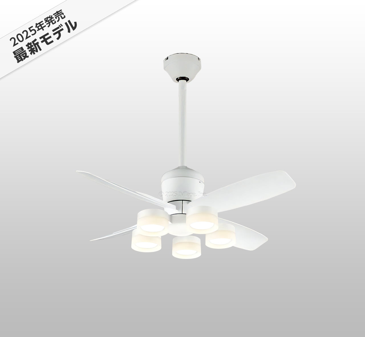 即日送りとどける 長日月引きうける 高演色LED [R15] 軽さ LED 5灯 DC原動機 いけ図図しい量 柱廊 傾斜角度上昇限度 オーデリック 白いこと シーリングファンライト OCB389