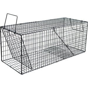 コンパル スーパー捕獲器(LL)ブラック 踏み板式|日用品卸問屋 火の鳥