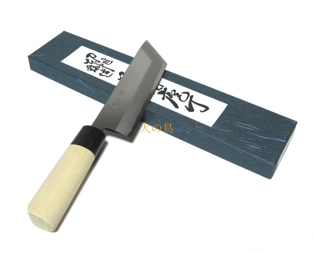 正本総本店　本霞　鰻サキ　180mm 包丁　ウナギ　玉白鋼　水牛朴　和包丁 正本総本店 本霞 鰻サキ 180mm 包丁 ウナギ 玉白鋼 水牛朴 和