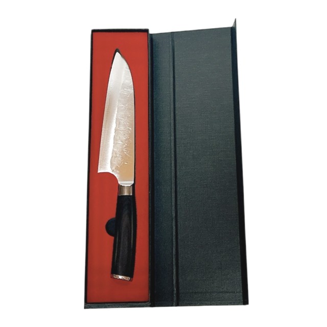 楽天市場】佐治武士作『SRS13 粉末ハイス鋼 三徳包丁』赤合板