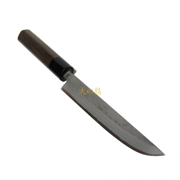 源明利作 松刃型サバキ包丁 積層白二鋼 150mm 紫檀柄付 (片刃) 625961 202007 調理器具・製菓器具 | rajahouston.com