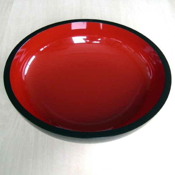 こね鉢　外黒内朱　尺６寸（48cm）　 6～10人前用（約1kgまで）　　703004　202012 11,704円