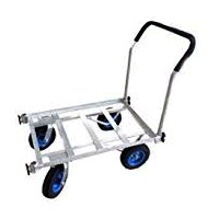 【送料無料】（沖縄県を除く） 四輪アルミハウスカー (大) TC-4519AL-2　 コンテナ２個載せ用　ノーパンクタイヤ　アルミカー　 ※コンテナは付属しません。