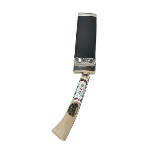 玉日本 【左用】ソフト鞘入鉈210mm　片刃　磨　青二鋼　コブ付鞘　　180165　202311