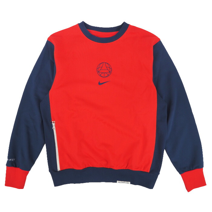 NIKE × F.C.バルセロナ　1/3ジップパーカー　L FC Barcelona Full Zip Nike Dri-Fit Soccer Jacket Hoodie M