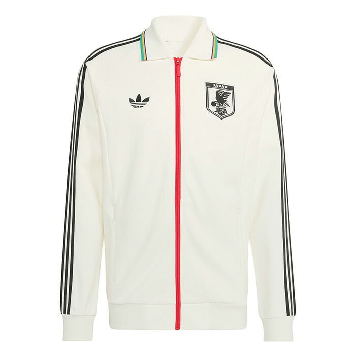 アディダス サッカー日本代表 2026 アウェイ アンセムジャケット(オフホワイト)【adidas/アディダス】【サッカー ウエア ジャケット】(KA1514) 【店頭受取対応商品】