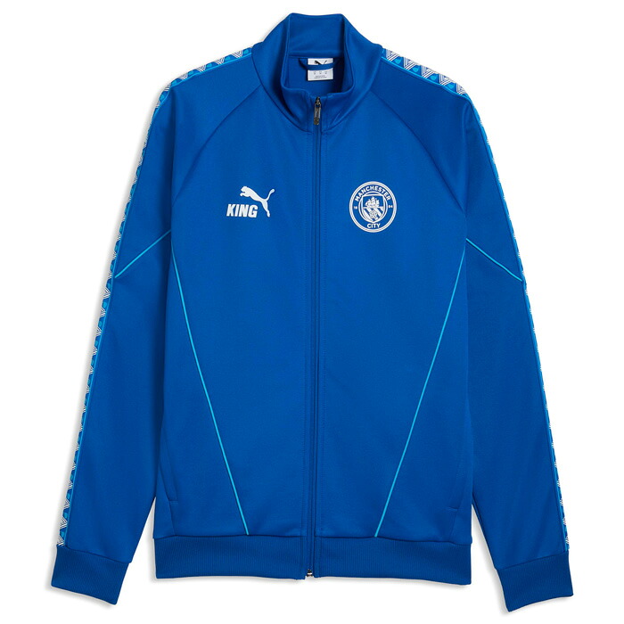 マンチェスターシティ 26-27 KING アンセム ジャケット(ブルー)【PUMA/プーマ】【サッカー ウエア トラックトップ】(786296-31)【店頭受取対応商品】|サッカーショップ fcFA