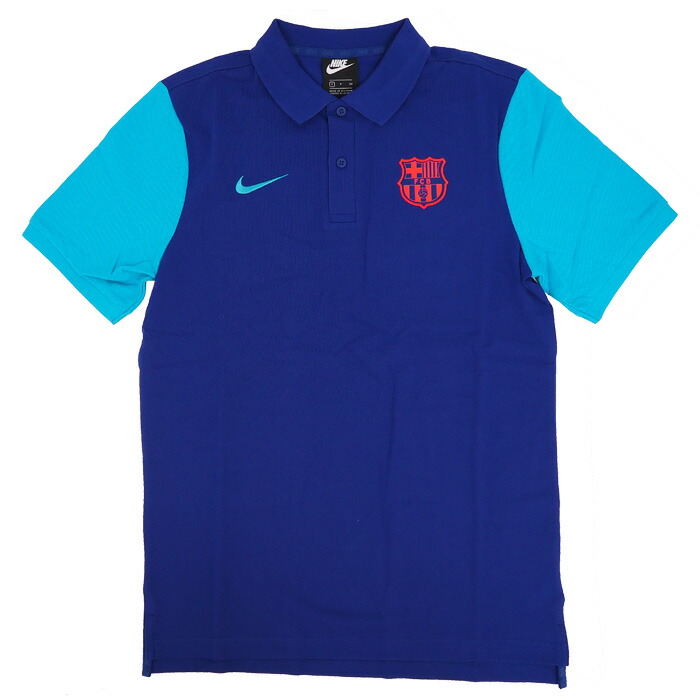 Fcバルセロナ Nsw ピケ ポロtシャツ 青 コバルトブルー Nike ナイキ フートボール 支持者 グッズ Tシャツ Cv8695 455 店先受領 対応物品 Vned Org