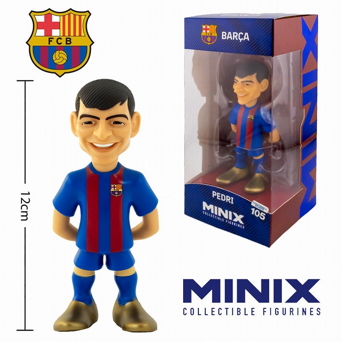 楽天市場】MINIX Figure Football Stars FCバルセロナ ガビ(12cm