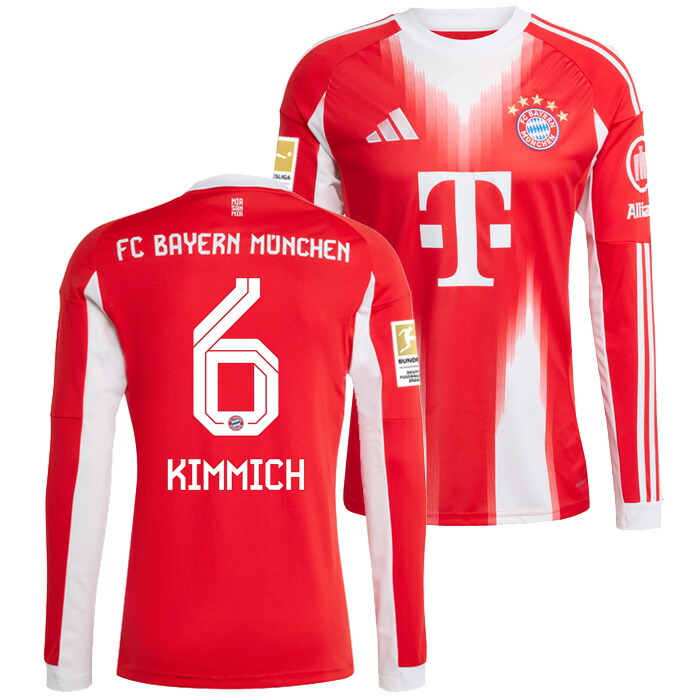 楽天市場】○バイエルンミュンヘン 25-26 ホーム 長袖 ユニフォーム No