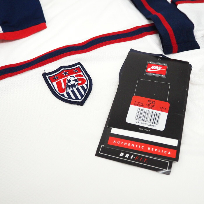 ヴィンテージ アメリカ代表 98 99 ホーム 半袖 ユニフォーム Nike ナイキ サッカー ウエア レプリカユニフォーム 100 店頭受取対応商品 Alternativesolutionsusa Net