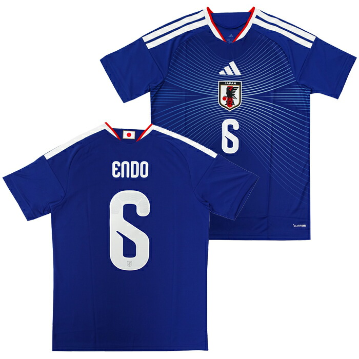 ●アディダス 蹴球日本代議員団 2026 介護ホーム 写し物 制服 No.6 遠藤航【adidas/アディダス】【蹴球 お召しもの レプリカユニフォーム】(KD3345/6E)【店先受け取り証書相応う商いもの】 レプリカユニフォーム-スポーツ・アウトドア