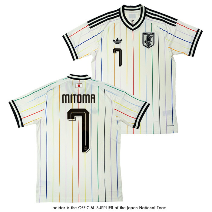 ●アディダス 蹴球日本代議員団 2026 アウェイ 写し物 制服 No.7 三笘 薫【adidas/アディダス】【蹴球 お召しもの レプリカユニフォーム】(JN1872/7M)【店先受け取り証書相応う商いもの】 レプリカユニフォーム-サッカー・フットサル