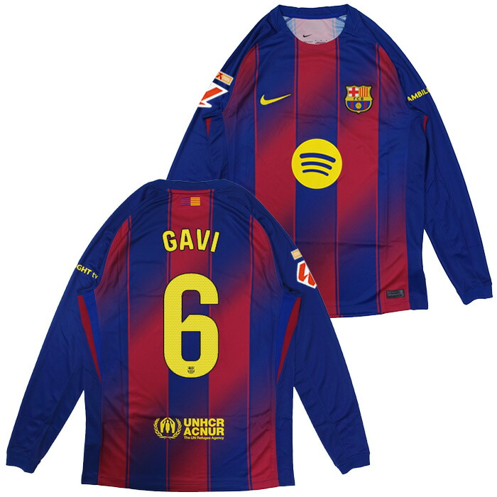 楽天市場】○FCバルセロナ 25-26 ホーム 長袖 ユニフォーム No.11