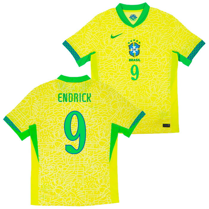 ブラジル代表 シャツ CBF Attack Sports ブラジル代表】CBF公式エンブレムTシャツ【BRASIL】 | イエロー