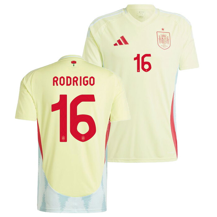 サッカー　スペインユニフォーム ホーム半袖レプリカ#20.ペドリ 2XL正規品 adidas スペイン代表 2024 ユニフォーム ホーム 半袖 レプリカ