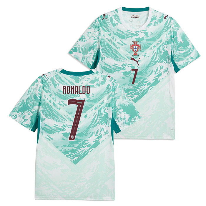 ●ポルトガル共和国代議員団  2026 アウェイ 半袖 制服 No.7 ロナウド【PUMA/ピューマ】【蹴球 御召しもの レプリカユニフォーム】(783288-02/7R)【店先受け取り証書相応う商いもの】