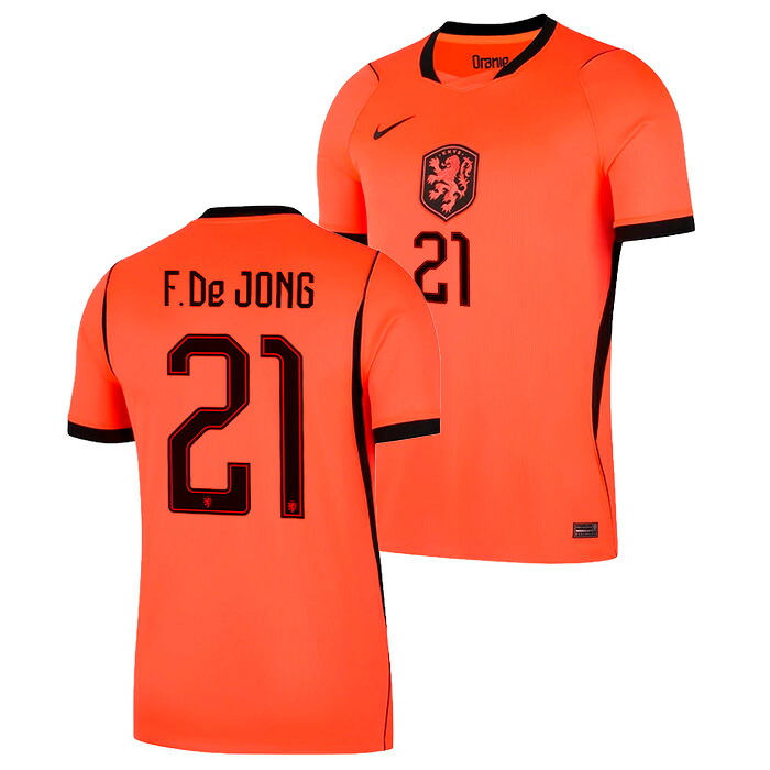 ●オランダ代表 2026 ホーム 半袖 ユニフォーム No.21 フレンキー・デ・ヨング【NIKE/ナイキ】【サッカー ウエア レプリカユニフォーム】(IB5334-809/21F) 【店頭受取対応商品】 16,622円