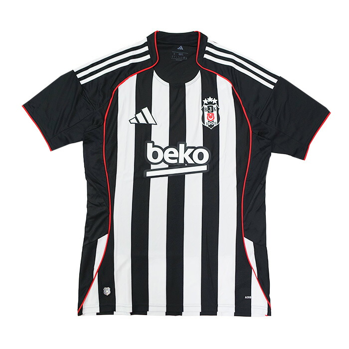 ○ベシクタシュ 25-26 アウェイ 半袖 ユニフォーム【adidas/アディダス】【サッカー ウエア レプリカユニフォーム】(JD1416) 【店頭受取対応商品】