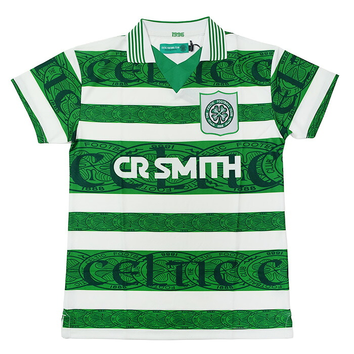 ●セルティック 95-97 養護ホーム 半袖 レトロ 制服 (刷り直すひな形)【CELTIC/セルティック】【蹴球 御召しもの レプリカユニフォーム】(004CEL)【店先受け取り証書相応う商いもの】