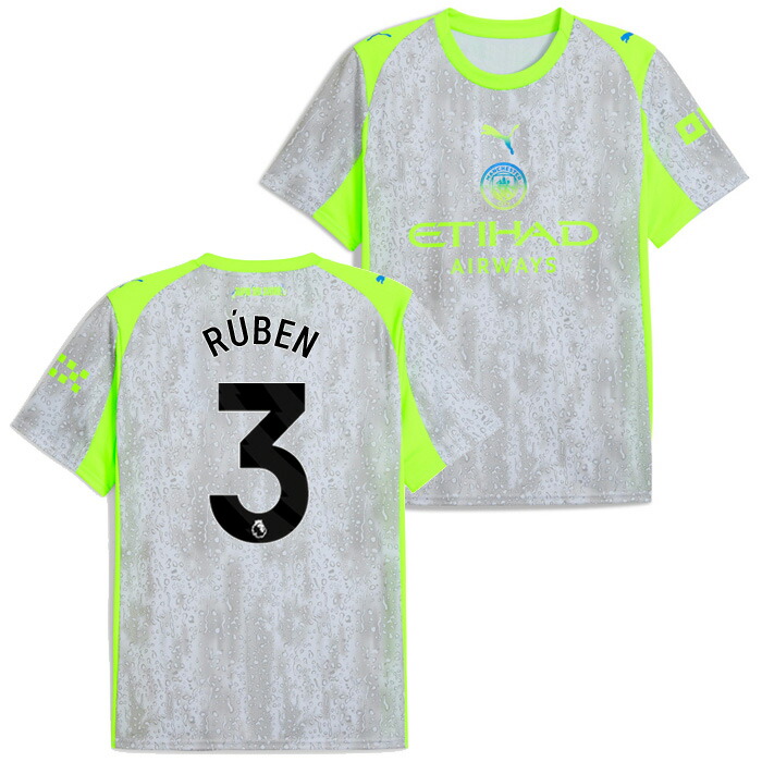 楽天市場】○マンチェスターシティ 25-26 サード 半袖 ユニフォーム No