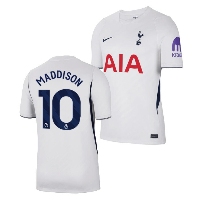 ◆●トッテナム 26-27 ホーム 半袖 ユニフォーム No.10 マディソン【NIKE/ナイキ】【サッカー ウエア レプリカユニフォーム】(II1897-101/10M_NV)【店頭受取対応商品】【予約：8月中旬～順次発送予定】｜サッカーショップ fcFA