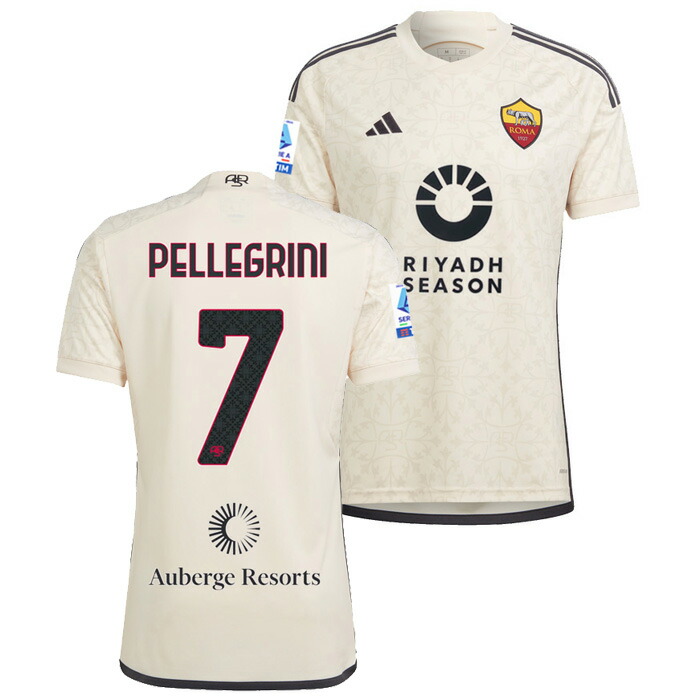 イタリア製　ASローマ トッティ 10 レプリカユニフォーム adidas イタリア代表 2024 ユニフォーム ホーム 半袖 レプリカ