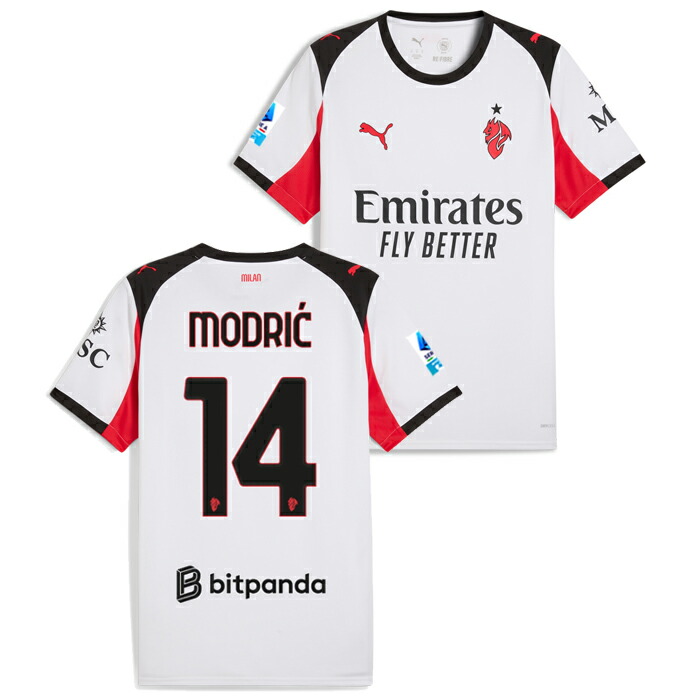 ACミラン オーセンティック ユニフォーム モドリッチ M 楽天市場】【スピード出荷】プーマ 25-26 ACM ACミラン #14 モドリッチ
